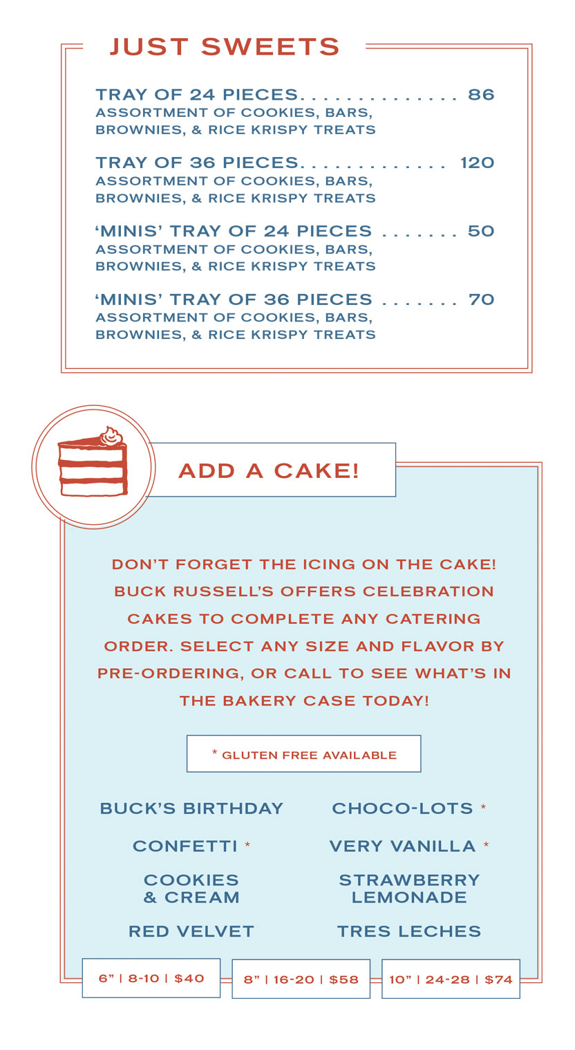 Catering Menu