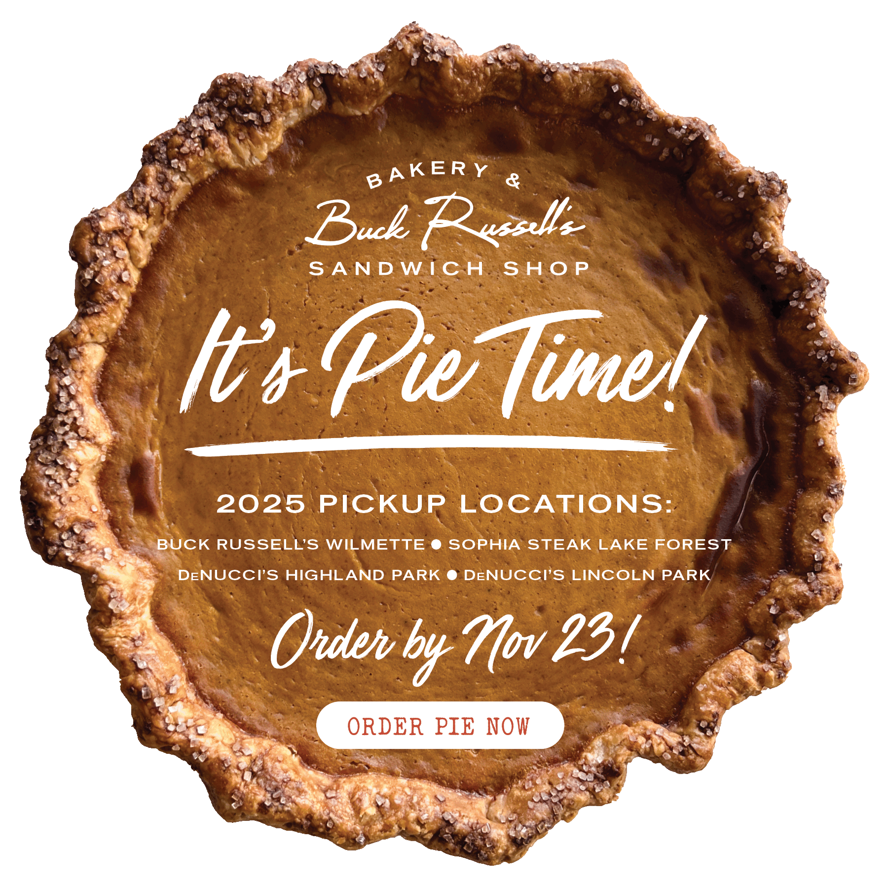 Order Your Thanksgiving Pie
